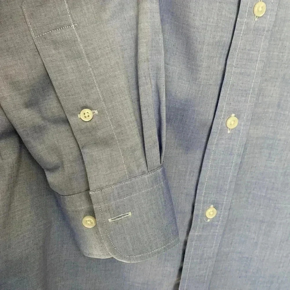 Ralph Lauren Black  Label slim fit, no iron button down shirt 32/33 - Picture 7 of 9